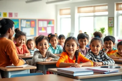 Estudiantes atentos en clase aplicando 10 estrategias buenas practicas docentes todos alumnos