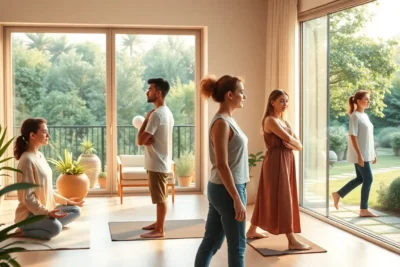 4 ejercicios mindfulness rutina diaria en un ambiente sereno y natural