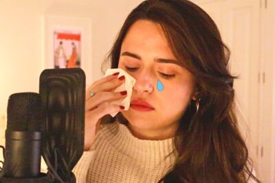 Por qué no soy feliz, en un momento de reflexión y tristeza.