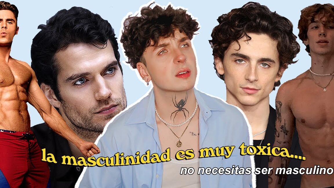 Diferentes representaciones de Qué se considera un hombre guapo en la cultura actual.