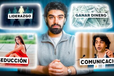 Cómo aprender a ser millonario libro, enfoque en liderazgo, dinero, seducción y comunicación.