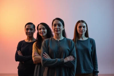 Grupo diverso destacando cuales son 5 habilidades inteligencia emocional