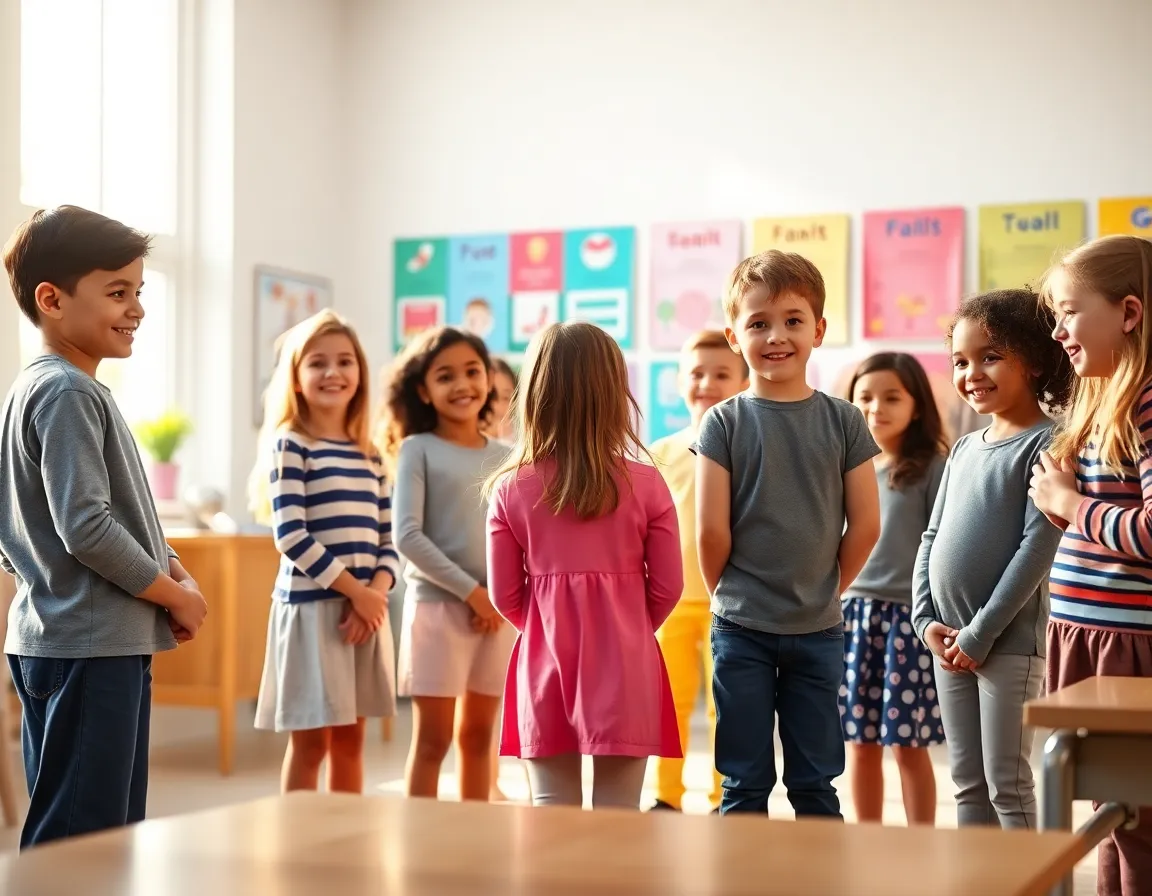 Ejercicios para aumentar la autoestima en niños y su confianza en grupo