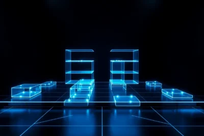 Estructuras de luz azul representando es eliminacion iterativa estrategias estrictamente dominadas