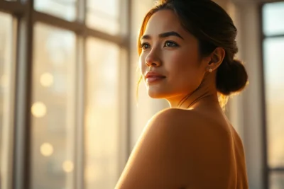 Perfil de mujer con confianza muestra que es inteligencia emocional alta