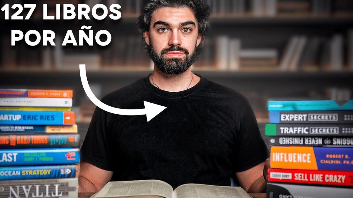 Cómo lograr el hábito de la lectura y leer 127 libros por año