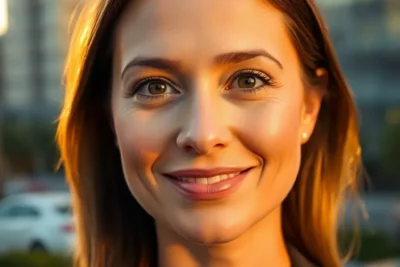Importancia de las habilidades interpersonales y la inteligencia emocional en el éxito personal, expresada a través de una persona sonriendo.