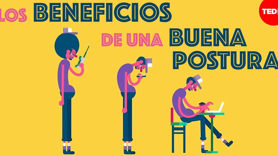 Descubre cuál es la postura correcta del cuerpo con este gráfico ilustrativo.