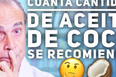 Consejos sobre qué debo hacer para no enfermarse usando aceite de coco.