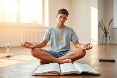 Persona concentrada trabajando en escritorio