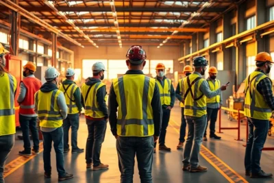 Técnicas para la prevención de riesgos laborales y protección eficaz en una fábrica